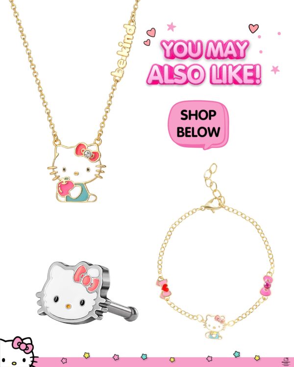 Hello Kitty Belly Button Ring 14g Stainless Steel Kawaii Belly Button Piercing Jewelry - Image 15