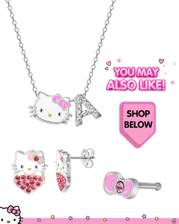 Hello Kitty Belly Button Ring 14g Stainless Steel Kawaii Belly Button Piercing Jewelry - Image 22