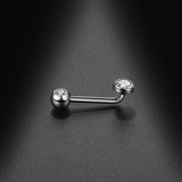 14G Titanium Christina Piercing Barbell VCH Bar Genital Jewellery - Image 9